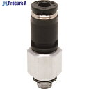 PISCO ロータリジョイント ストレートチューブ4ネジM6X1 RC4M6 1個 ■▼809-5722 【送料都度見積】