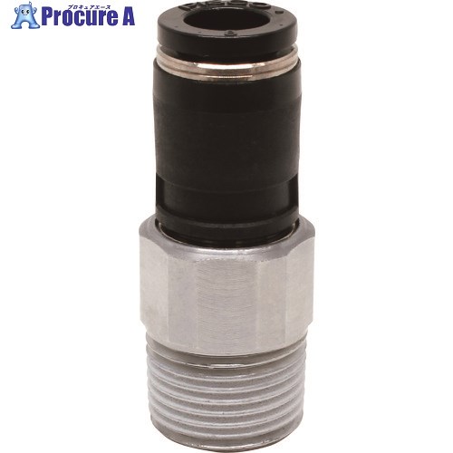 PISCO ロータリジョイント ストレートチューブ8ネジR3/8 RC803 1個 ■▼809-5726 【送料都度見積】