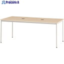 TOKIO オフィスデスク 角型 間口1800×奥行900×高さ720mm ナチュラル RM-1890-NR 1台 ■▼837-1181 ※車上渡し(3)
