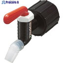 TRUSCO 樹脂製給油コック キューちゃん 口径50 フッ素ゴム 赤 QC-50-FKM-R 1個 ▼855-7800
