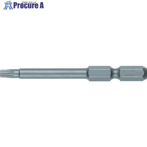 VESSEL 片頭ドライバービット トルクスビット VT25×110 VT25-110 1本 ▼371-5663【代引決済不可】