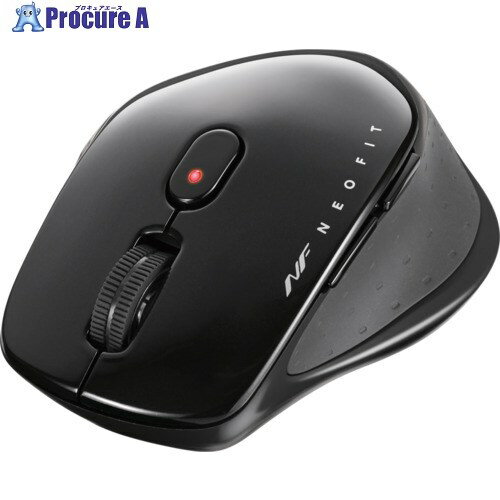 BUFFALO 静音5ボタン Bluetooth5.0 切替機能付 マウス ブラック BSMBB540BK 1個 ■▼679-9707 【送料都度見積】