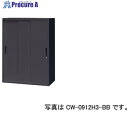NAIKI スチール引違い書庫(3枚扉) CW型収納庫(ブラックタイプ) CW-0914H3-BB 1台 ■▼681-5055 ※個人宅様送り不可