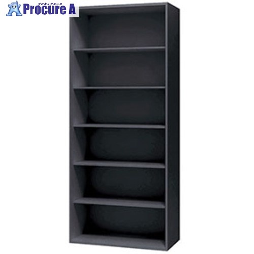 NAIKI オープン書庫 CW型収納庫(ブラックタイプ) CW-0918N-B 1台 ■▼681-5058 ※個人宅様送り不可