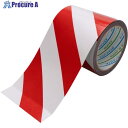パイオラン 再帰反射テープ 100mm×10m ホワイト/レッド RF-30-WR-100 5巻 ■▼567-0955【代引決済不可】【送料都度見積】