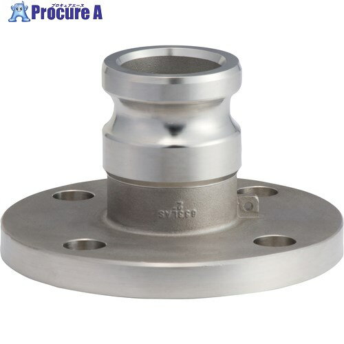 TOYOX カムロック アダプター フランジ ステンレス 633-LAS 2-1/2インチ SST 633-LAS-2-1/2-SST 1個 ■▼679-5177 ※個人宅様送り不可