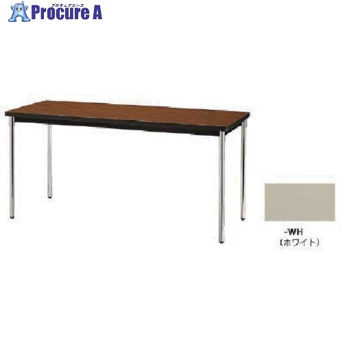 NAIKI テーブル 外寸法:W1800×D900×H700 KM1890S-WH 1個 ■▼868-5219 ※個人宅様送り不可