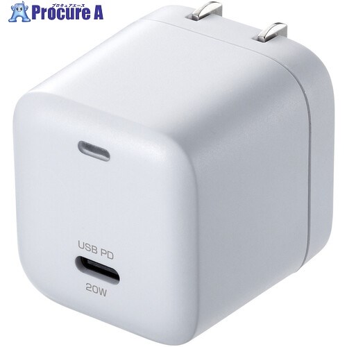 SANWA USB PD対応キューブ型AC充電器(PD20W) ACA-PD89W 1個 ■▼446-8819 ※個人宅様送り不可 SANWA USB PD対応キューブ型AC充電器(PD20W) ACA-PD89W 1個 ■▼446-8819 ※個人宅様送り不可
