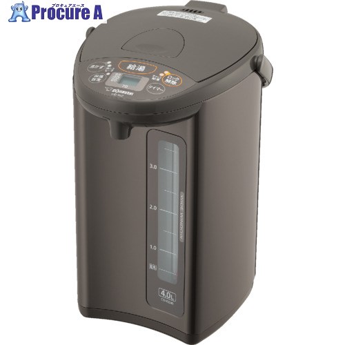 ZOJIRUSHI 電動ポット CD-WZ40-TM 1本 ▼556-1245【代引決済不可】