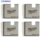 milwaukee 鋼管用チェーザ(4枚) PT 1-1/4”(32A) 4932480230 1個 ■▼684-0194 【送料都度見積】