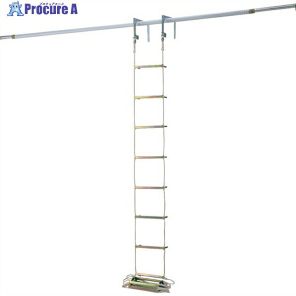 PiCa 避難用ロープはしご EK型6m EK-6 1本 ■▼243-0169