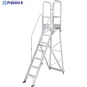PiCa 折りたたみ式作業台DWR型 2.1m 手すり付き(H:1100mm) DWR-210A11H 1台 ■▼322-8103 ※車上渡し