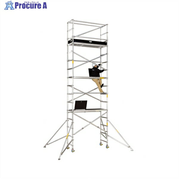 ハセガワ 高所作業台 VX ローリングタワー(アルミ製)6.96m 1910巾タイプ★ユーザ名、ユーザ送り先必須 VXSW6F4 1台 ■▼682-1936 【送料都度見積】※車上渡し※個人宅様送り不可