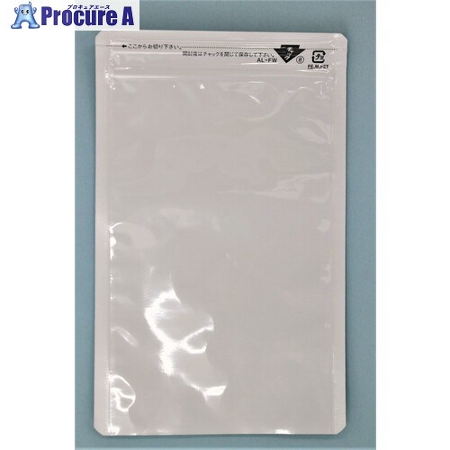 楽天プロキュアエースセイニチ チャック付き保存袋 ラミジップ AL-FW 平袋アルミホワイトタイプ シルバー 170×120 AL-FW 50袋 ■▼707-6714 【送料都度見積】