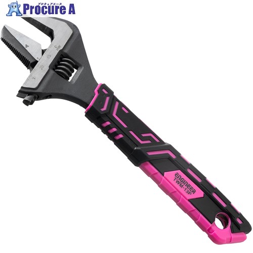 ENGINEER ハイブリッドモンキー 222mm ピンク TWM-13P 1本 ■▼711-3389 【送料都度見積】