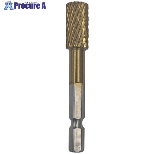 アストロプロダクツ 六角軸付 チタンコート超硬バー φ9.5×19 円筒型 2011000012625 1本 ■▼711-4950 【送料都度見積】