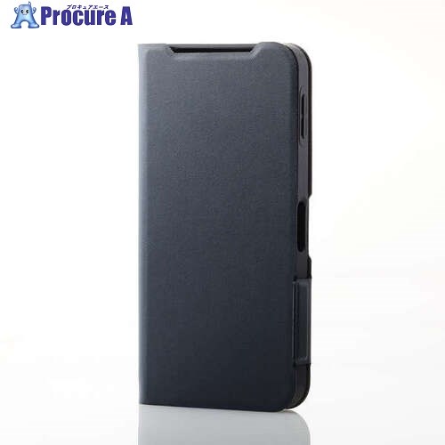 ELECOM AQUOS sense9用レザーケース 手帳型 薄型 磁石付き ネイビー PM-S244PLFUNV 1個 ■▼697-7493 ELECOM AQUOS sense9用レザーケース 手帳型 薄型 磁石付き ネイビー PM-S244PLFUNV 1個 ■▼697-7493