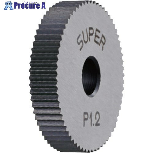 SUPER 切削ローレット駒(小径平目用)ピッチ:0.8 外径A:9.5 KNCF0908R 1個 ▼368-4008 ●YA513