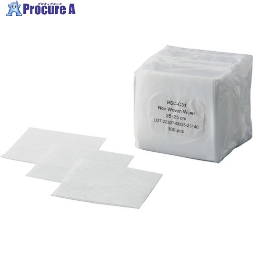 BLASTON 不織布ワイパー 25×25cm BSC-C31 1箱 ■▼711-5060