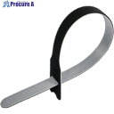 TRUSCO マジックバンド ストラップ 40cm 黒 (4本入) MKS-3840-BK 1袋 ▼115-7459