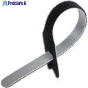 TRUSCO マジックバンド 超薄型 ストラップ 20cm 黒 (5本入) MKSH-2520-BK 1袋 ▼389-7427