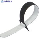 TRUSCO マジックバンド 超薄型 ストラップ 15cm 黒 (5本入) MKSH-1915-BK 1袋 ▼389-7478