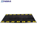セーフラン ケーブルマット 1200x400x10mm 黄黒 J2722-YB 1枚 ■▼707-9901 【送料都度見積】