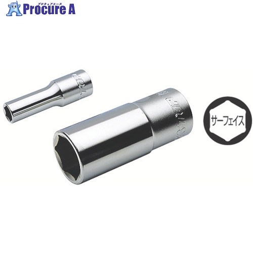 TOP サーフェイスディープソケット(パック入り) 差込角12.7mm 26mm DS-426 1個 ▼722-6349