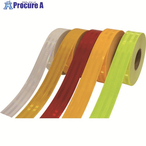 3M ダイヤモンドグレード反射シート 蛍光黄色 50.8mmX45.7m PX9421 50.8 1巻 ▼436-0851