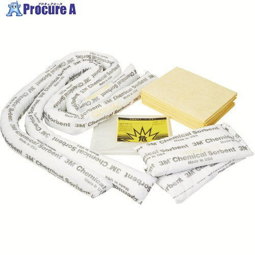 3M ケミカルスピルキット 詰め替えセット (1セット入) C/S/K KAE 1S ▼790-2395