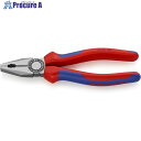 KNIPEX ペンチ コンフォートハンドル 180mm 0302-180 1丁 ▼471-3346