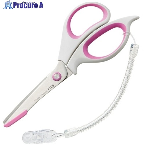 PLUS 34328)フィットカット安全ガイド付SC-165AM 白/桃 SC-165AM 1個 ▼195-6936