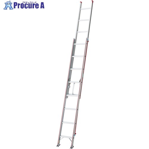 ハセガワ アップスライダー2連はしご 44型(10647) HA2-44C 1台 ▼693-8444