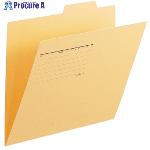 PLUS 87097)個別フォルダ- FL-061IF A4E イエロ- FL-061IF YL 1枚 ▼196-5989