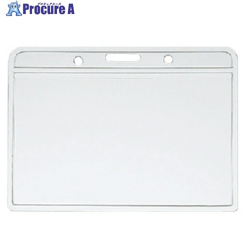 PLUS 84716)ネームタッグ替ケース 横型 CT-650Y CT-650Y 1枚 ▼197-2317