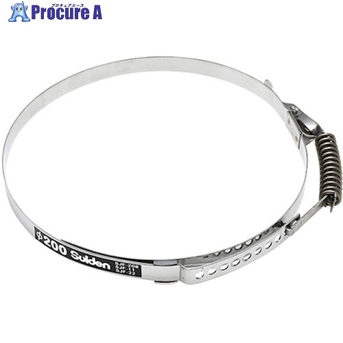 Suiden ダクトバンド組品 φ200(208)サブ組品 1001909000 1組 ■▼380-7873 【送料都度見積】