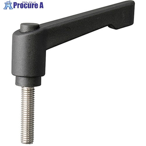 Suiden クランプレバー65-M8-35-BK SUS 1248701000 1個 ■▼381-5573 【送料都度見積】