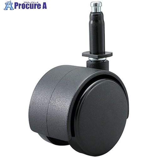 Suiden 双輪キャスタTSA-50BK＋S8×38ソケット 2024030000 1個 ■▼423-2218 【送料都度見積】