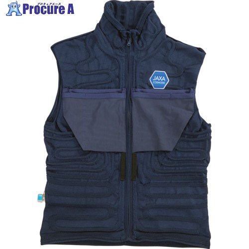 テイセン 冷却下着ベスト Fサイズ ネイビー FY-26TN-F 1着 ▼697-1748