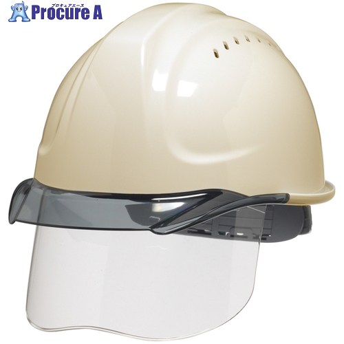 DIC SYA-CSV型ヘルメット 遮熱ホワイト/スモーク SF内装KP付 SYA-CSV-SF-KP-HB-W/S 1個 ■▼363-3880 【送料都度見積】(4)