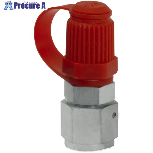 CEJN 検圧ニップル M14x1.5メネジ 24°シーリングコーン型 プラスチックキャップ付(低圧用) 10-359-1511..