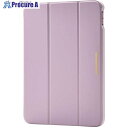 ELECOM iPad11インチ A16用フラップケース CHICSTYLE 背面クリア ラベンダー TB-A25RWVJM3PU 1個 ■▼703-1968