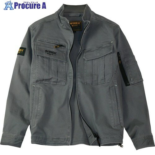 クロダルマ 【2025年11月発売予定】ワークジャケット スチールグレー M AV405-402-M 1着 ■▼709-3550 【..