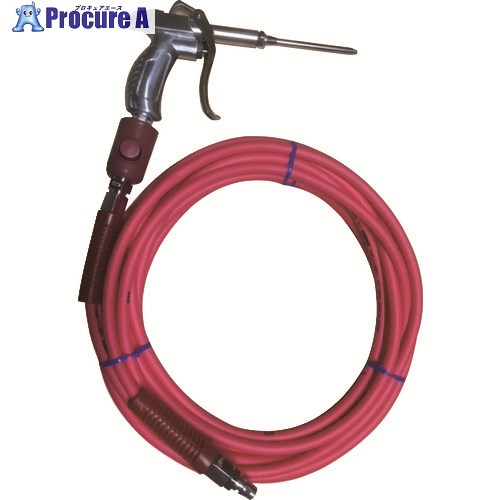 ヤマト PVCエアホース(ボタン式カップリング付)ブローガンセット H65BT-D110-10 1本 ▼137-4281