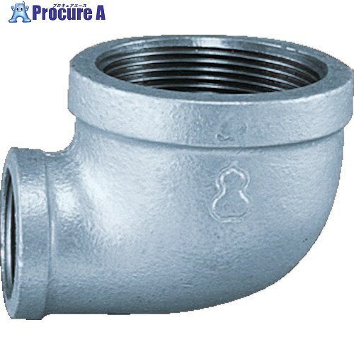 桑名金属工業 バンド付違径エルボ 白品 呼び径(A)50×40 呼び径(B)2×1 1/2 BRL-50AX40A (BRL-2X1 1/2 30) 1個 ▼1...