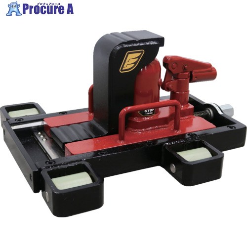 イーグル ローラー送り台タイプ爪つきジャッキ 前後左右送り台・安全弁付 3t XR-030 1台 ▼687-6852 ※車..