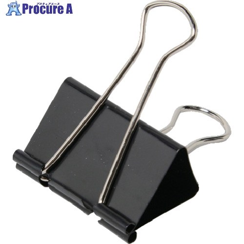 PLUS 35440)ダブルクリップ CP-101 51型 黒 10個 CP-101 1箱 ▼197-0657(3)