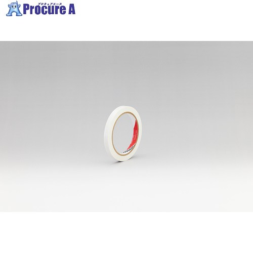 TERAOKA フィルムマスキングテープ NO.644W 白 10mm×50M 644W 10X50 14巻 ■▼703-3319 【送料都度見積】