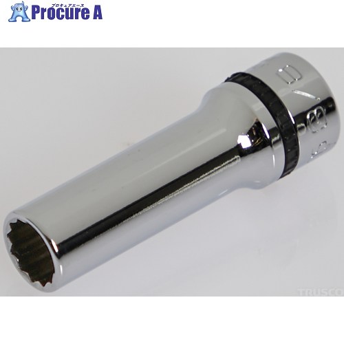 ネプロス インチ 9.5sq.ディープソケット(十二角) 対辺寸法3/8inch 全長55mm NB3L-3/8W 1個 ▼114-6756