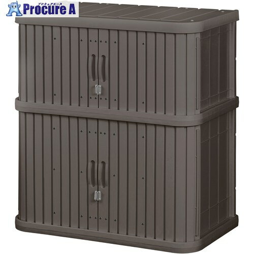 IRIS 290804 ミニロッカー MLー1050V ブラウン ML-1050V-T 1台 ■▼566-1924